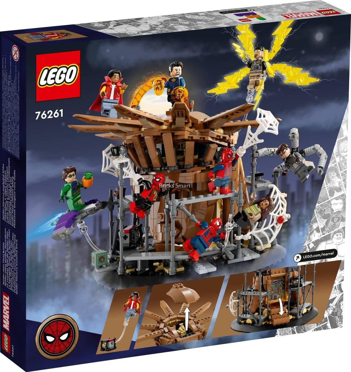 LEGO 76261 Marvel Spider-Man Final Battle Building Toy Set