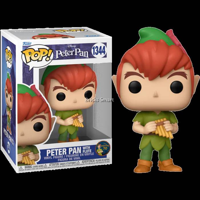 Funko Pop! Disney: Peter Pan (70th Anniversary) - Peter Pan With Flute