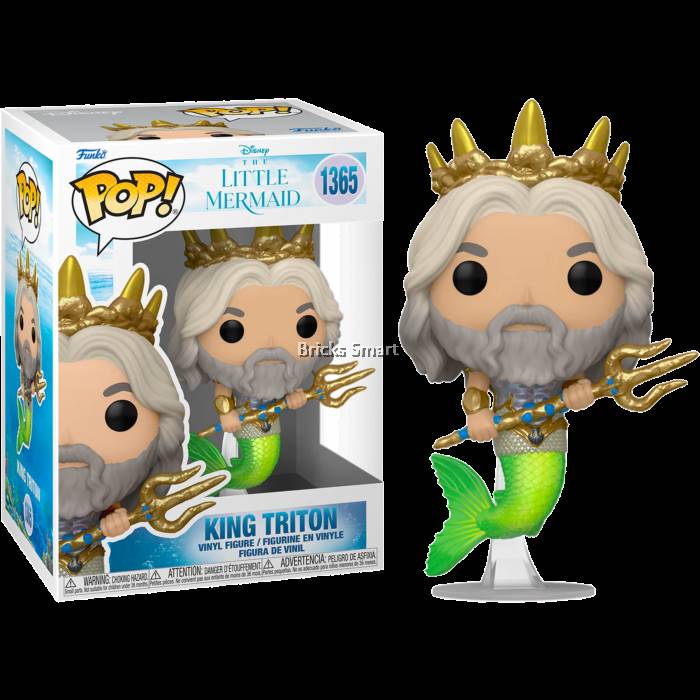 Funko Pop! Disney: The Little Mermaid (Live Action) King Triton