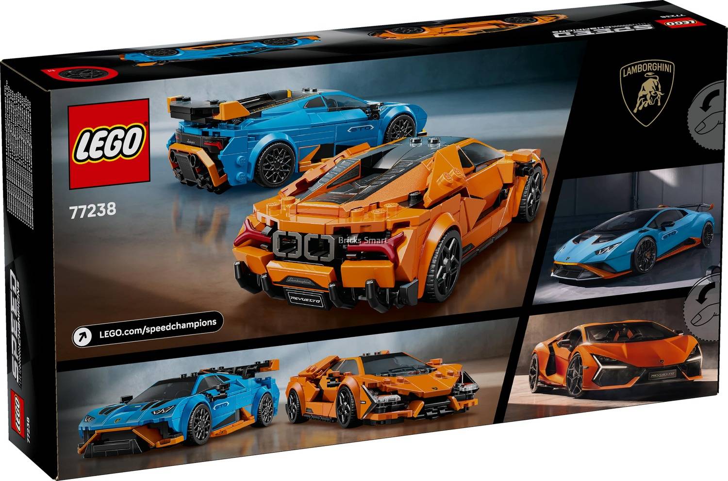 LEGO 77238 Speed Champions Lamborghini Revuelto Huracán STO