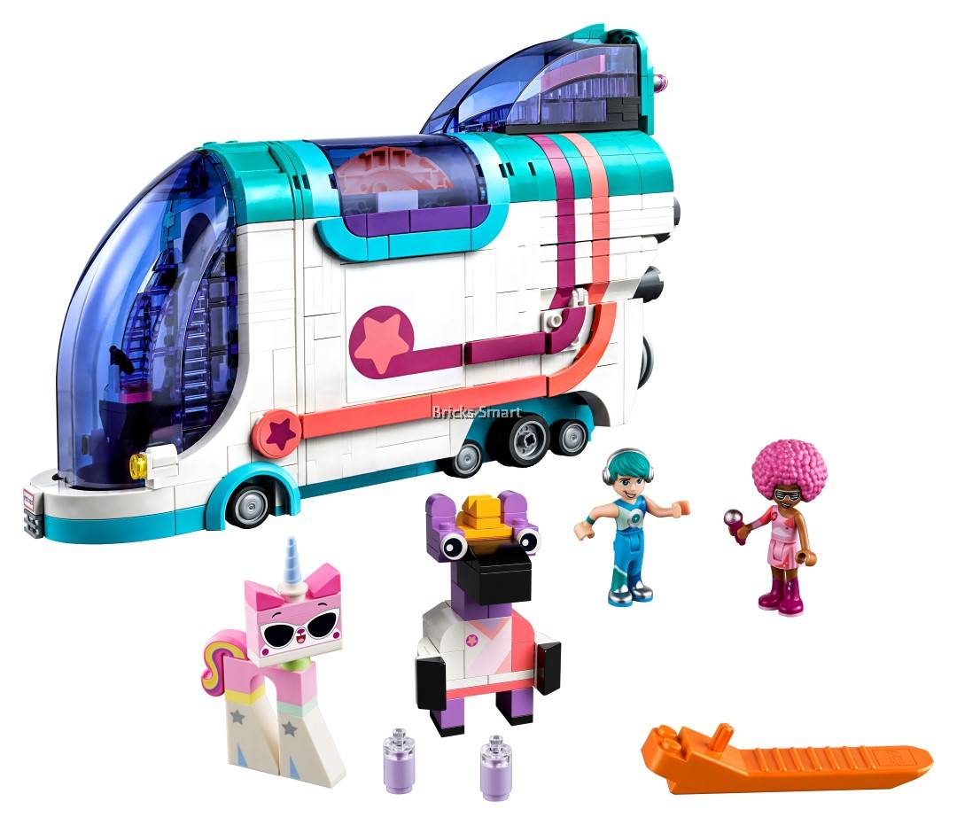 LEGO 70828 Lego Movie Pop-Up Party Bus Building Kit (1024 Pieces)
