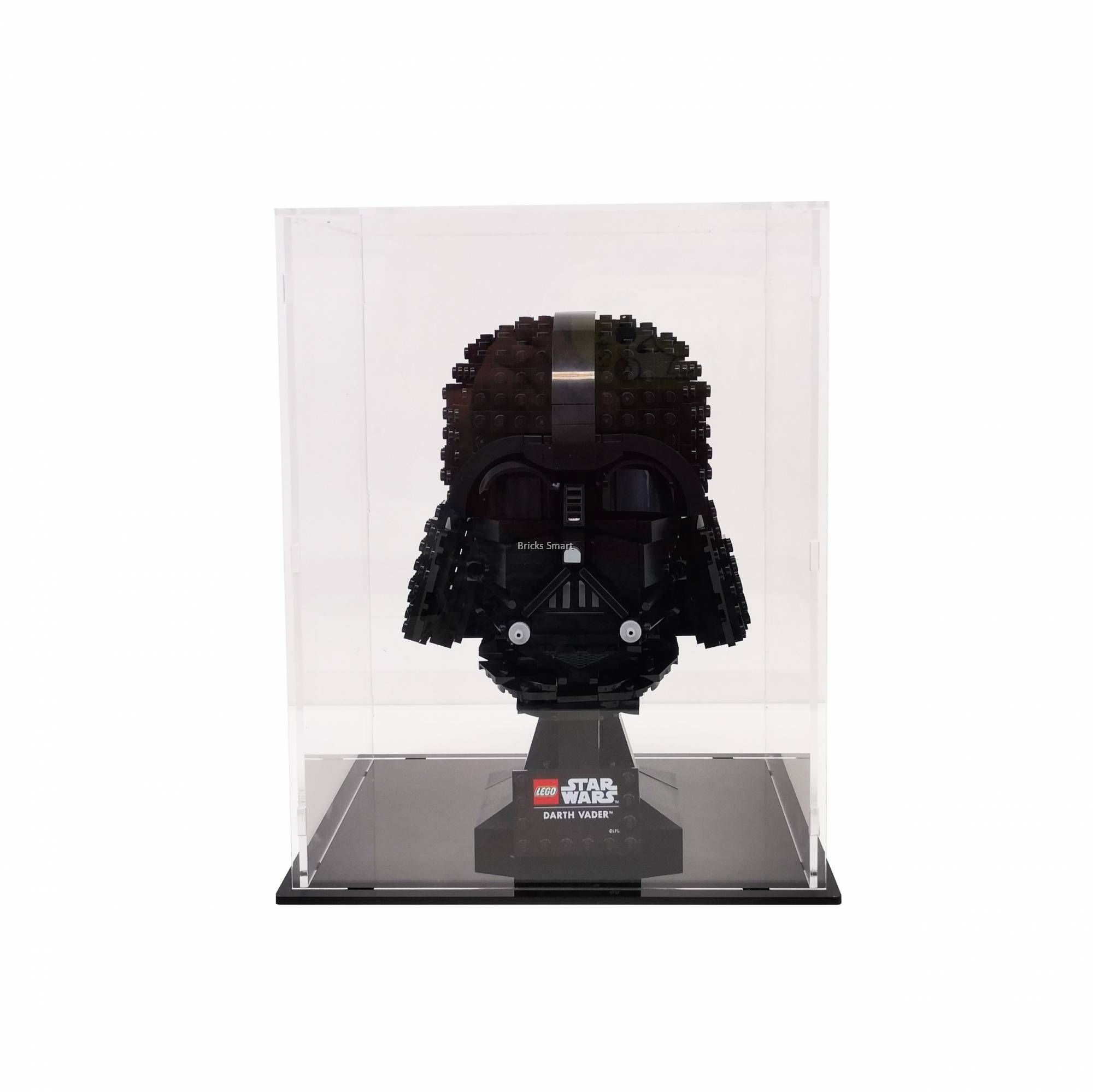 Acrylic Case with Black Base for 75304 LEGO Star Wars Darth Vader Helmet