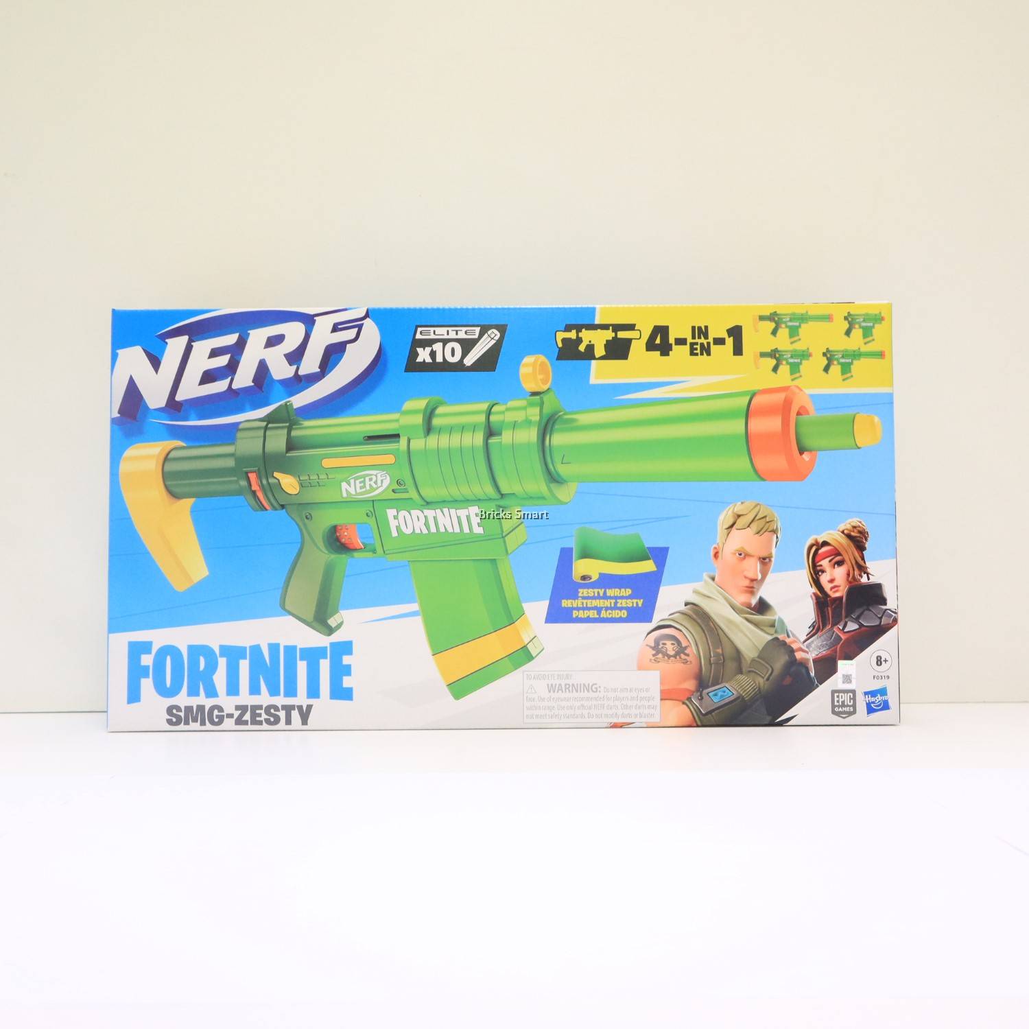 F0319 NERF Fortnite SMG Zesty