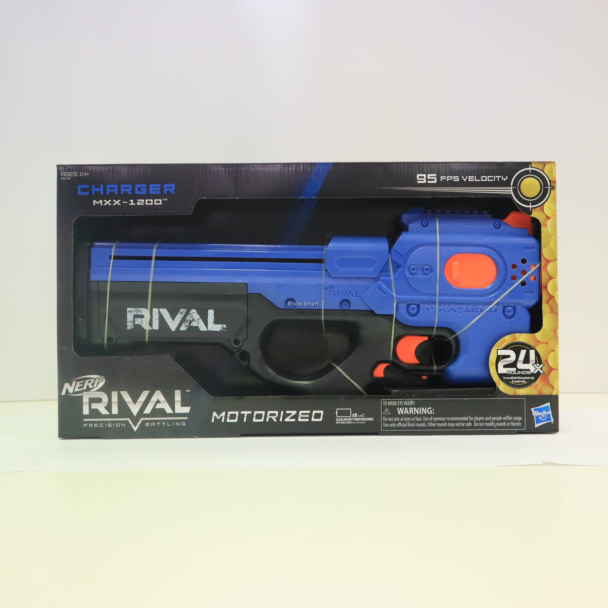 E8449 NERF Rival Charger MXX 1200 Blue